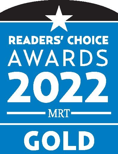 Readers choice aware for 2022.